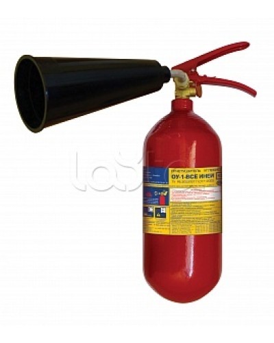 Огнетушитель ПОЖТЕХНИКА ОУ-6 -Морской ИНЕЙ (89В, до 10 000V) (баллон по ГОСТ 949) в Прокопьевске Огнетушители Pintop.ru