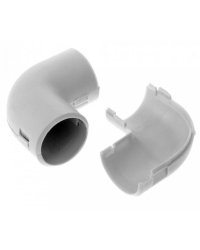 Соединитель угловой разборный д25 (5шт/300шт уп/кор) Промрукав (PR.07525м) в Прокопьевске Повороты, муфты, тройники Pintop.ru