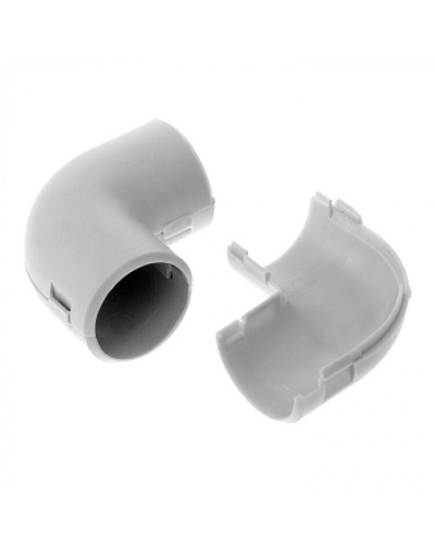 Соединитель угловой разборный д32 (30 шт/уп/) Промрукав PR.07532 в Прокопьевске Повороты, муфты, тройники Pintop.ru