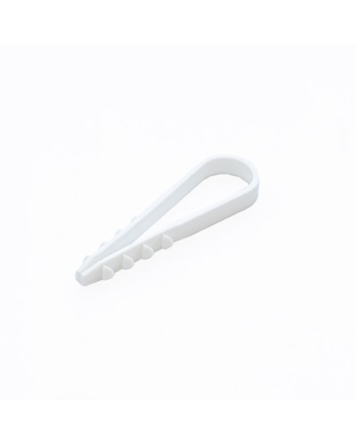 Дюбель-хомут для круглого кабеля d11-18 мм белый (10шт) Промрукав (PR08.6945) в Прокопьевске Крепеж: Дюбели, шурупы, саморезы Pintop.ru