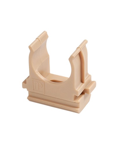 Крепёж-клипса для труб АБС-пластик сосна д20 в малой упаковке (10шт/1000шт уп/кор) Промрукав (PR13.0055) в Прокопьевске Держатели, клипсы, скобы Pintop.ru