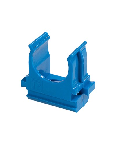 Крепёж-клипса для труб АБС-пластик синяя д20 в малой упаковке (10шт/1000шт уп/кор) Промрукав (PR13.0061) в Прокопьевске Держатели, клипсы, скобы Pintop.ru