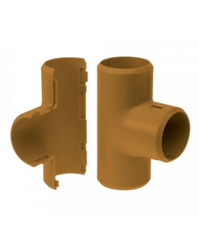 Тройник разборный бук д32 (1шт/200шт уп/кор) Промрукав (PR13.0258) в Прокопьевске Повороты, муфты, тройники Pintop.ru