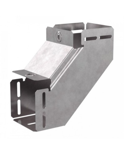 Угол вертикальный внутренний 90 градусов с крышкой Стандарт 100х100 Промрукав (PR16.0526) в Прокопьевске Аксессуары для кабель-канала Pintop.ru