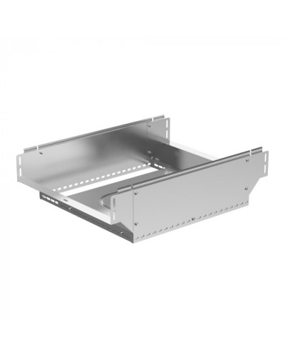 Ответвитель Т-образный вертикальный Стандарт INOX (AISI 304) 500х100 Промрукав (PR16.2735) в Прокопьевске Аксессуары для лотков Pintop.ru