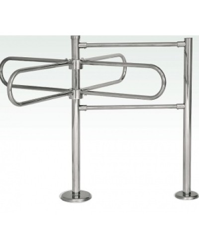 Турникет полуростовой Ростов-Дон Р31М лв ХРОМ в Прокопьевске Турникеты Pintop.ru