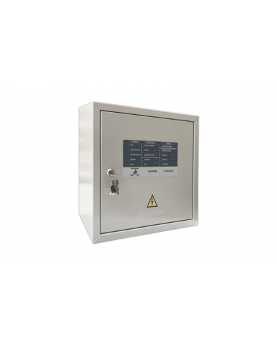 Шкаф управления адресный Рубеж ШУН/В-15-00-УПП-R3 IP54 в Прокопьевске Адресная система пожарной сигнализации РУБЕЖ Pintop.ru