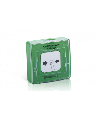 Устройство дистанционного пуска адресное Рубеж УДП 513-11-R3 ЭВАКУАЦИЯ, цвет зеленый в Прокопьевске Адресная система пожарной сигнализации РУБЕЖ Pintop.ru