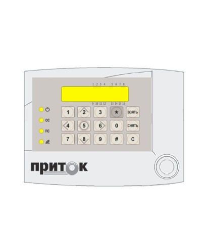 Клавиатура Сократ ППКОП в Прокопьевске Дополнительное оборудование для ОПС Pintop.ru