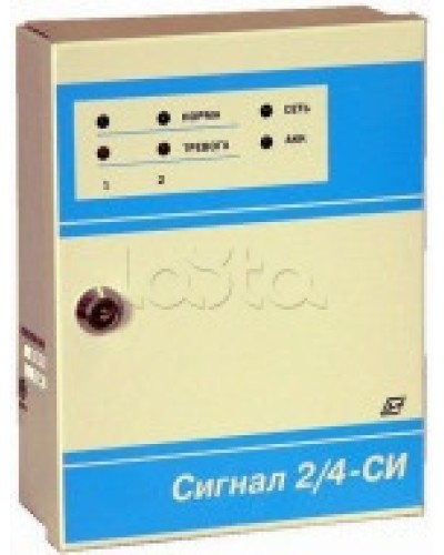 Прибор приемо контрольный охранно-пожарный Специнформатика-СИ «СИГНАЛ 2/4-СИ» 4 шл (исп. 04) с функцией КЦЦ в Прокопьевске Приемно-контрольные приборы Pintop.ru