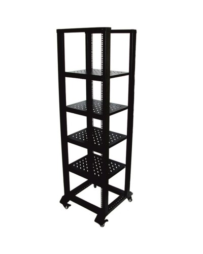 Стойка открытая 19 (комплект на 5 приборов) ТРОМБОН СО-224-5 в Прокопьевске Система оповещения и трансляции Pintop.ru