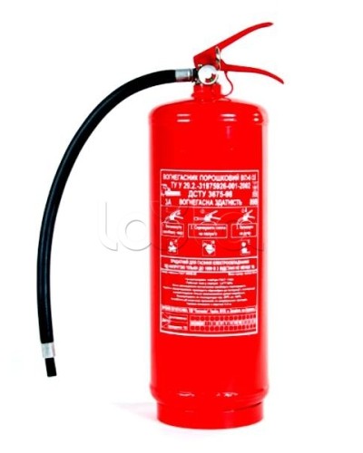Огнетушитель порошковый закачной Ярпожинвест ОП-5(з) АВСE (ЗПУ - Латунь) в Прокопьевске Огнетушители Pintop.ru