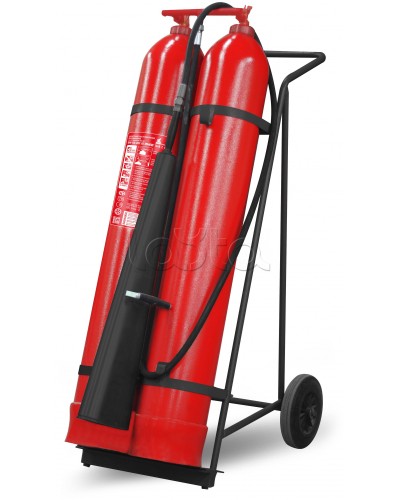 Огнетушитель ПОЖТЕХНИКА ОУ-50 Морской ИНЕЙ (144В, до 10 000V) 2х40л. (баллона по ГОСТ 949, раструб=1м) в Прокопьевске Огнетушители Pintop.ru