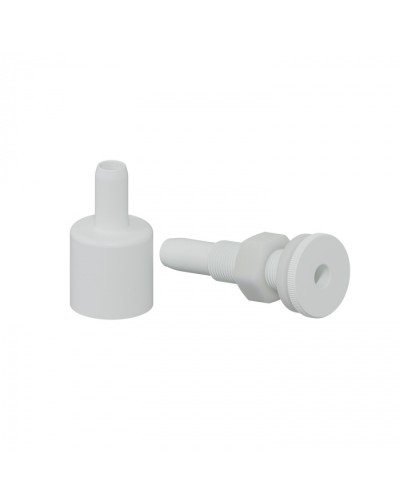 Наконечник для капиляра для подвесного потолка, без отверстия под сверло0-6 мм (49012) в Прокопьевске Аксессуары для кабель-канала Pintop.ru