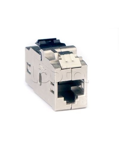 Модуль Keystone RJ45 CAT6 проходной экранированный, серебристый DKC RNK6FESL в Прокопьевске Модули Keystone Pintop.ru