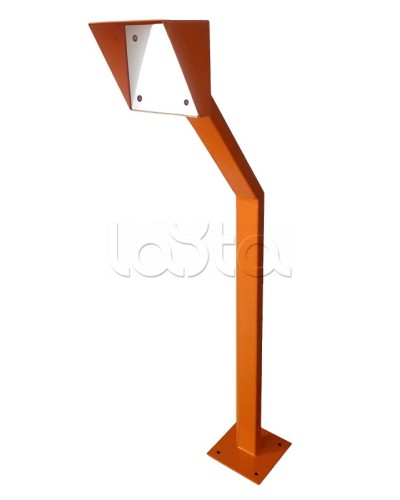 Стойка для считывателя Аякс 150х150 мм, оранжевая, Лайт, наклонная в Прокопьевске Дополнительное оборудование для СКУД Pintop.ru