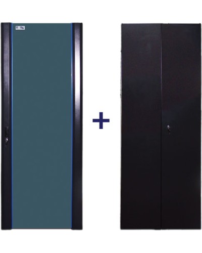 Комплект дверей 22U TWT TWT-CBB-DR22-6x-S-G1 в Прокопьевске Аксессуары для стоек и шкафов Pintop.ru