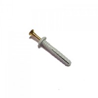 Дюбель-Гвоздь для быстрого монтажа 6x40 мм Оц. Потайной (1000 шт/уп) ПожТехКабель PTK-Accessories