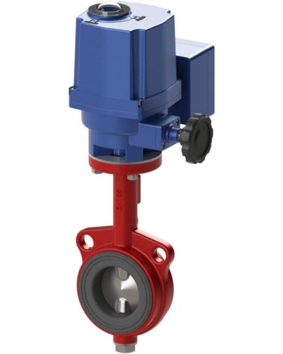 Затвор дисковый Спецавтоматика Зт 80/1,6(Э220М)-Ф.УЗ.1-АН-80 в Прокопьевске Устройства пуска газового пожаротушения Pintop.ru