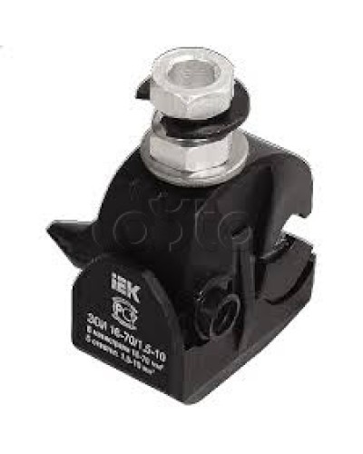 Зажим ответвительный изолированный ЗОИ 16-70/1,5-10 IEK UZA-11-D01-D10 в Прокопьевске Клеммные колодки Pintop.ru