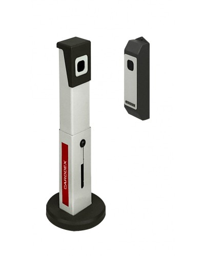 Комплект беспроводных фотоэлементов CARDDEX PR-01 (передатчик и приемник, навесной + стойка) в Прокопьевске Запчасти для шлагбаумов и автоматики Pintop.ru