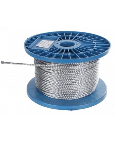 Трос стальной DIN 3055 6мм (100 м/уп) Промрукав в Прокопьевске Трос и аксессуары Pintop.ru