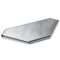 Крышка плоского угла 45° 500x15 (0,8) ПожТехКабель (550-028)
