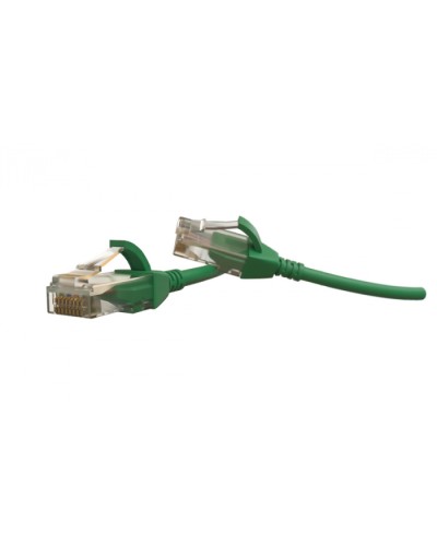 Патч-корд U/UTP Hyperline (PC-LPT-UTP-RJ45-RJ45-C6-5M-LSZH-GN) в Прокопьевске Патчкорды (медные) Pintop.ru