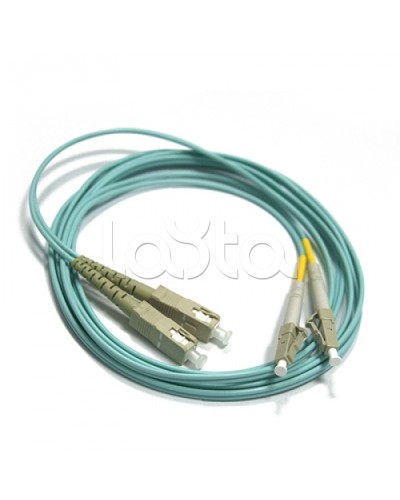 Патч-корд оптический LANMASTER LAN-SC-FC/OM3-5.0 в Прокопьевске Патч-корды и пигтейлы Pintop.ru