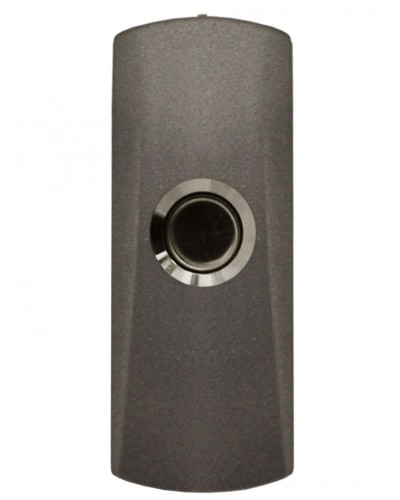 Накладная кнопка выхода без подсветки Tantos TS-CLICK (серебро) в Прокопьевске Кнопки выхода Pintop.ru