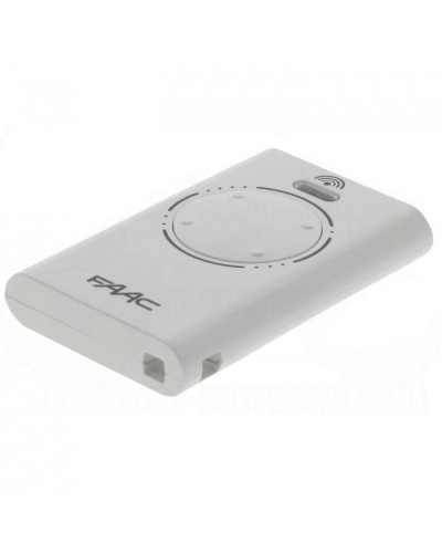 Брелок-передатчик 4-канальный Faac 787010 (белый) в Прокопьевске Устройства радиоуправления для шлагбаумов и автоматики Pintop.ru