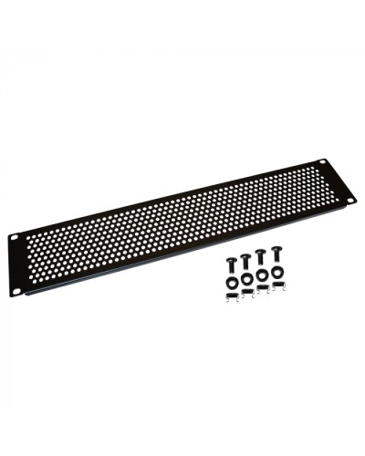 19 вентиляционная фальш-панель 2U, черная LANMASTER (LAN-DC-VNP-2U) в Прокопьевске Вентиляторные модули Pintop.ru