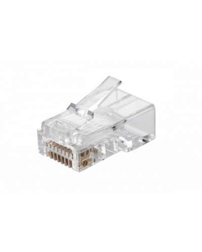 Вилка RJ45 Q-PLUG, категория 5e, UTP, для полевой установки, без цвета, упаковка 50 штук Eurolan 13A-U5-11WT в Прокопьевске Коннекторы Pintop.ru