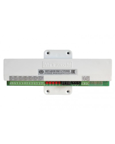 Видеокоммутатор сетевой Метаком MKV-CVN2018 в Прокопьевске Блоки коммутации многоабонентные Pintop.ru