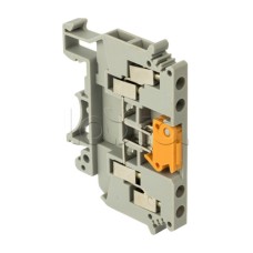 Клемма винтовая JXB-2-4/35K с ножевым размыкателем 4 вывода серая EKF (plc-jxb-2-4/35K-gy)