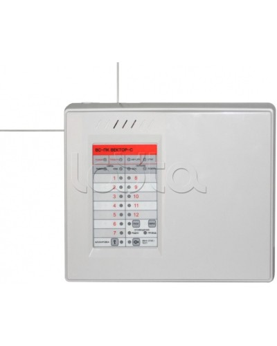 Прибор приемно-контрольный и управления охранно-пожарный адресный радиоканальный Версет ВС-ПК ВЕКТОР-С (WiFi+GE) в Прокопьевске Адресная система Версет Pintop.ru
