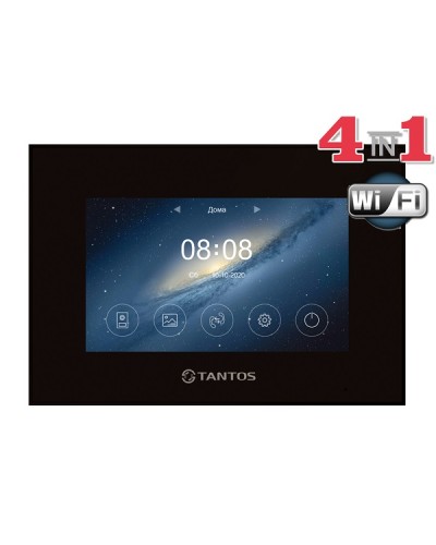 Монитор Tantos Marilyn HD Wi-Fi IPS (Black) VZ в Прокопьевске Абонентские аудиоустройства Pintop.ru