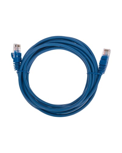 Патч-корд U/UTP, CAT 5e, RJ45-RJ45, 26AWG, LSZH, синий, 3м REXANT 02-0104-3 в Прокопьевске Патчкорды (медные) Pintop.ru