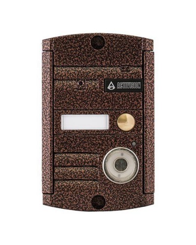 Видеопанель вызывная накладная цветная на 1 абонента с TM-считывателем Activision AVP-451 TM (PAL, медь) в Прокопьевске Вызывные видеопанели малоабонентные Pintop.ru