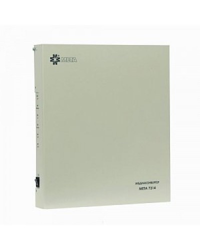 Медиаконвертер МЕТА 7314 в Прокопьевске Система оповещения и трансляции Мета Pintop.ru