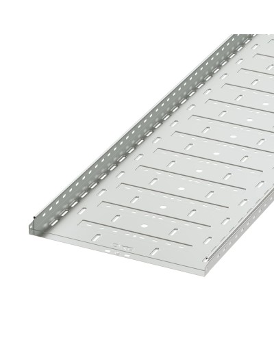 Лоток перфорированный 600х50 L3000, горячеоцинкованный DKC 35268HDZ в Прокопьевске Кабельные лотки Pintop.ru