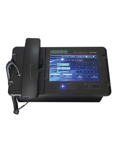 Терминал микрофонный DSPPA MAG-6589 в Прокопьевске Система оповещения и трансляции Dsppa Pintop.ru