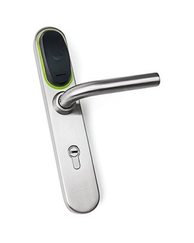 Замок электромеханический для двери IronLogic Eurolock EHT net (серебро) dd = 72 мм в Прокопьевске Электромеханические замки Pintop.ru