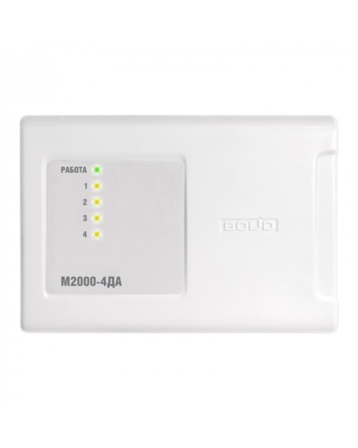 Модуль ввода-вывода с протоколом Modbus Болид М2000-4ДА в Прокопьевске Охранно-пожарное оборудование Pintop.ru