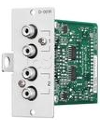 Модуль стерео входа небалансный 2-х канальный TOA D-001R в Прокопьевске Системы оповещения и трансляции TOA Pintop.ru