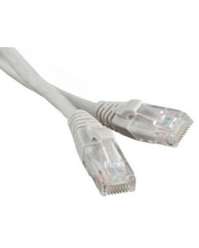 Патч-корд RJ45 - RJ45, 4 пары, UTP, категория 5е, 1.5 м, серый, LSZH LANMASTER LAN-PC45/U5E-1.5-GY в Прокопьевске Патч-корды и пигтейлы Pintop.ru