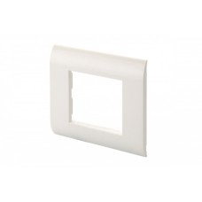 Рамка для 2-х модулей 22,5x45 16M-00-02WT Eurolan