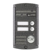 Видеопанель вызывная накладная цветная на 2 абонента с Proxy-считывателем Activision AVP-452 Proxy (PAL, антик)