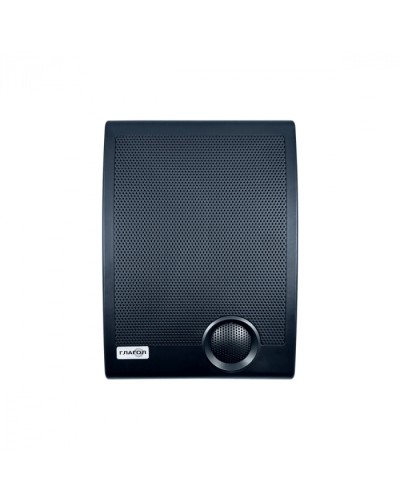 Оповещатель речевой настенный Тромбон Глагол Н2-10 (чёрный) в Прокопьевске Система оповещения и трансляции Pintop.ru