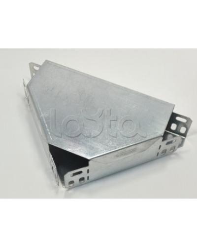 Разветвитель Т-образный 50х100 IEK CLP1T-050-100 в Прокопьевске Аксессуары для лотков Pintop.ru